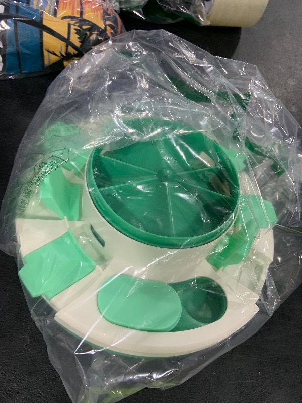 Photo 1 of Potaroma Dog Puzzle Toy 2 Levels, Slow Feeder, Pup Food Treat Feeding Dispenser for IQ Training and Entertainment for All Breeds (Green White)