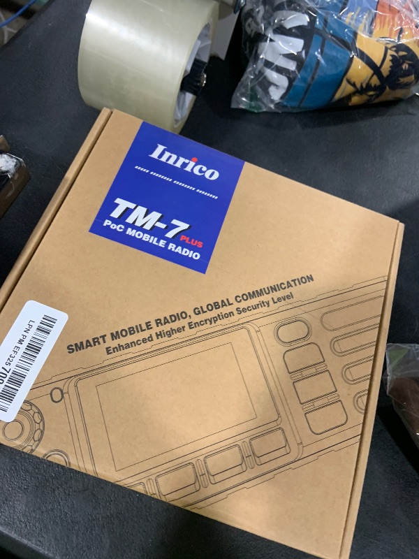 Photo 1 of Inrico TM-7 Plus V2 with New Mainboard Android 11 System 2GB(RAM)+16GB(ROM) Support Type-c and USB Camera POC Radio Work with Real PTT, ZELLO, Walkie Fleet