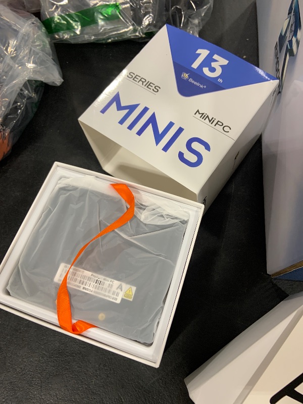 Photo 1 of Beelink Mini S13 Mini PC, Mini Computers with Twin Lake-N150, 16GB SO-DIMM DDR4 +500GB M.2 2280 SSD, WIFI6, Dual HDMI, Dual Screen Display, 1000Mbps, BT 5.2