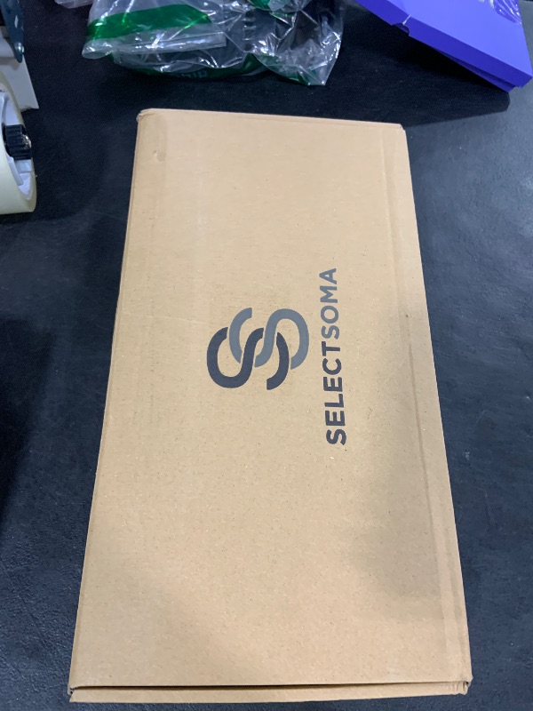 Photo 1 of SelectSoma Gel Seat Cushion for Long Sitting Pressure Relief for Back, Sciatica, Coccyx, Tailbone Pain - Cushion for Office Chair, Wheelchair, Car & Truck, Patio Chairs - Egg Seat Pad