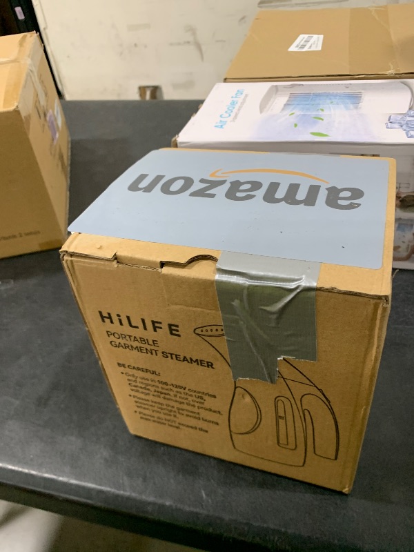 Photo 1 of HiLIFE Steamer for Clothes, Portable Handheld Design, 240ml Big Capacity, 700W, Strong Penetrating Steam, Removes Wrinkle, for Home, Office(ONLY FOR 120V)