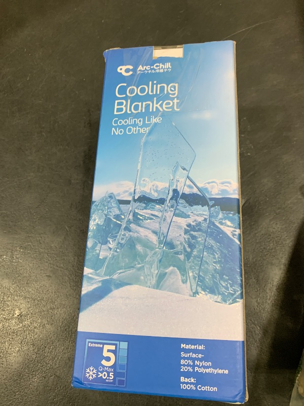 Photo 1 of Elegear Revolutionary Cooling Blanket Throw Absorbs Heat to Keep Body Cool for Night Sweats, Arc-Chill 3.0 Cool Fiber Q-Max>0.5 for Hot Sleepers, Lightweight Summer Cold Blankets for Sleeping, Pink