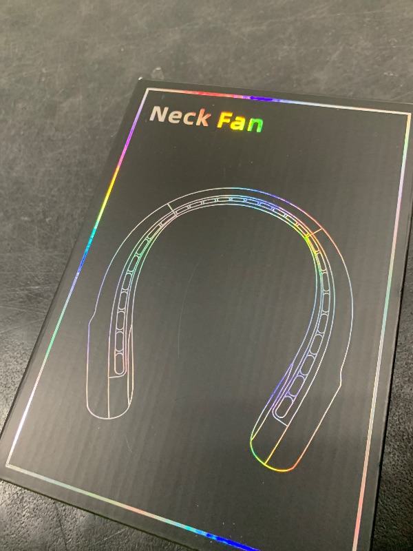 Photo 1 of KIDEE Neck Fan, Portable Bladeless Neck Fans, Upgrade 360° Airflow, Super Quiet, 3 Speeds, 4000mAh Personal Wearable Neck Fan, Upgraded Cooling Air Volume USB Rechargeable Hands Free Fan