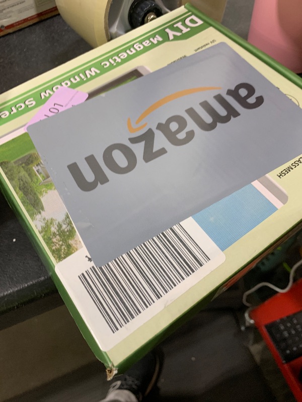 Photo 1 of HOFUDON Window Screen Adjustable Magnetic Window Screen Replacement Max 39” x 59”, DIY Fiberglass Mesh Window Screens for House Windows White Frame Grey Mesh