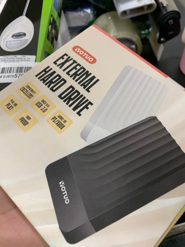 Photo 1 of YOTUO Portable External Hard Drive Storage Expansion Mobile HDD USB 3.0 USB-C for PC, Mac, Desktop, Laptop, PS4, PS5, Xbox One X/S, Xbox 360, Xbox Series X/S, Office & Game (Black, 1TB)