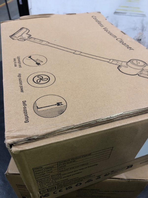 Photo 1 of MIUZZY 48kPA Cordless Vacuum Cleaner, 190AW Powerful Suction, Max 60min Runtime, 4000mAh Large Battery, Anti Hair Wrap Stick Vacuum, Vacuum Cleaners for Home, Pet Hair, Hard Floors and Carpets, Cars
