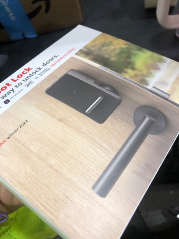 Photo 1 of SwitchBot Smart Lock, Bluetooth Electronic Deadbolt Keyless Entry Door Lock for Front Door, Compatible with WiFi Bridge (Sold Separately), Fits Your Existing for Airbnbs Vacation Rentals