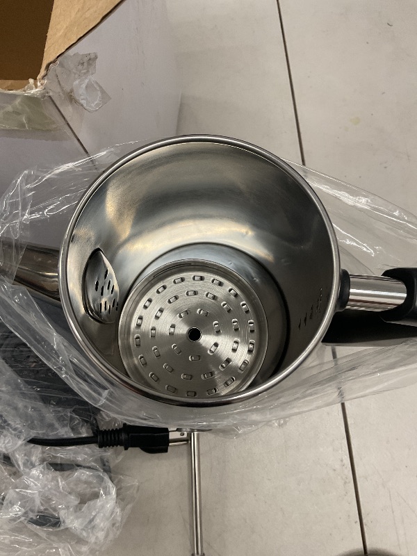 Photo 1 of SOTECH Percolator Coffee Pot Electric Maker with Cool Touch Handle, Clear Brew Progress Knob(12 Cup)