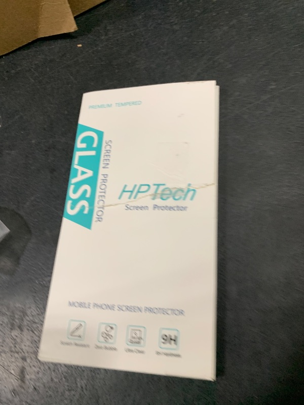 Photo 1 of HPTech (2 Pack) Privacy Screen Protector Designed for iPhone 11 Pro Max, XS Max 6.5-inch Anti-Spy Tempered Glass, Anti Scratch, Bubble Free
