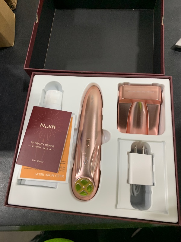 Photo 1 of Radio Frequency Skin Tightening Device, Professional Wireless Home RF Face Machine for Anti-Aging, Wrinkle Reduction, Lifting, Firming with 3 Levels