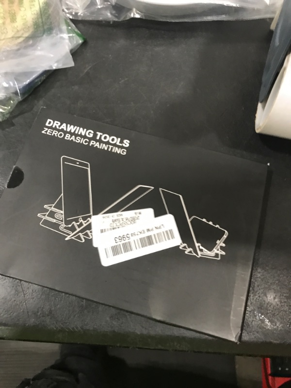 Photo 1 of QPOIBSD Portable DIY Drawing Tracing Board Light Copy Pad Optical Image Reflection Projector Wireless Copy Board Shadow Mirror Tracer with Stand for Artist Kids, Students