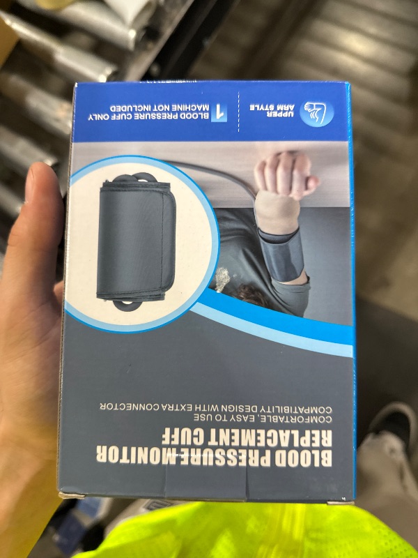 Photo 1 of 6.69”~8.66" (17-22cm) Extra Small Blood Pressure Cuff Arm - BP Replacement Cuff for Individuals with Thin Tiny Upper Arms, 6 Size Connectors Compatible with Omron and Other Brands (Cuff Only)