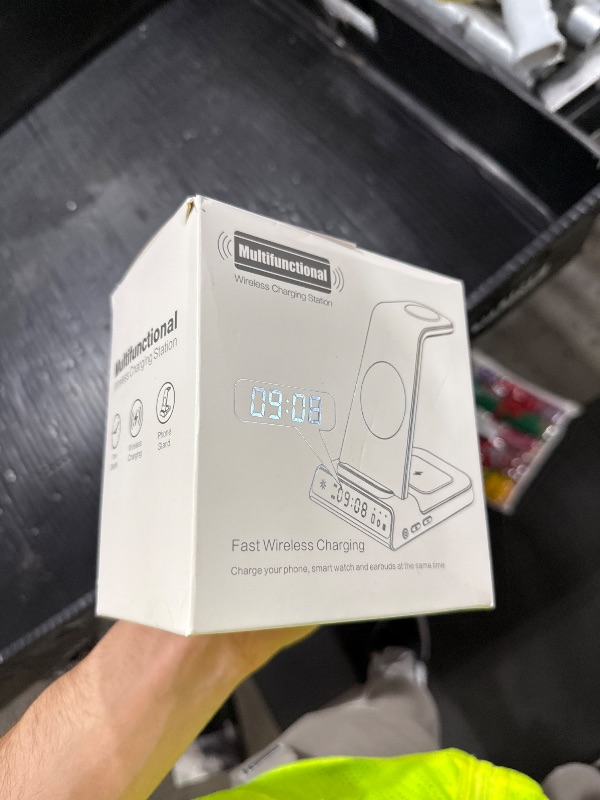 Photo 1 of Wireless Charger for Samsung, 3 in 1 Wireless Charging Station for Samsung Galaxy S24 Ultra/S23 Ultra/S22/S21/Note 20/Z Flip 6/Fold 6, Charger for Samsung Galaxy Watch Ultra/7/6/5, Galaxy Buds 2/2 Pro