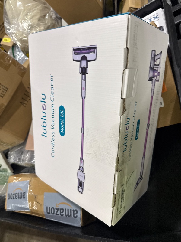Photo 1 of Lubluelu Cordless Vacuum Cleaner with LED Display,Max 50 Mins Runtime,Powerful Suction, Rechargeable,Handheld Vacuum for Pet Hairt/Floor/Carpet