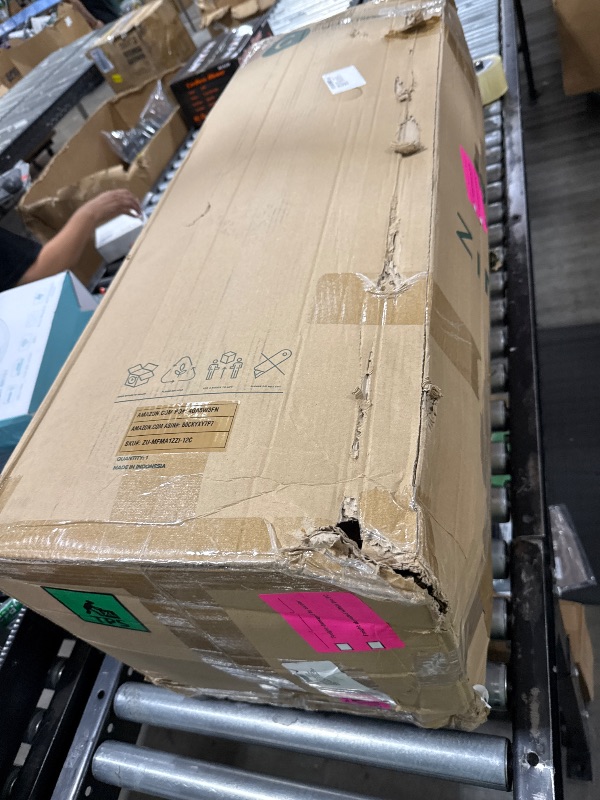 Photo 1 of ZINUS 12 Inch Green Tea Memory Foam Mattress [New Version], California King, Fiberglass free, Medium Firm Feel, Zoned Pressure Relief, Certified Safe Foams & Fabric, Mattress in A Box