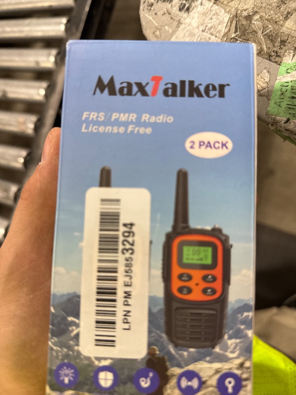Photo 1 of maxTalker FRS/PMR Radio License free 2 Pack