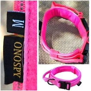 Photo 1 of Onospy Neon PinkTactical Dog Collar XL