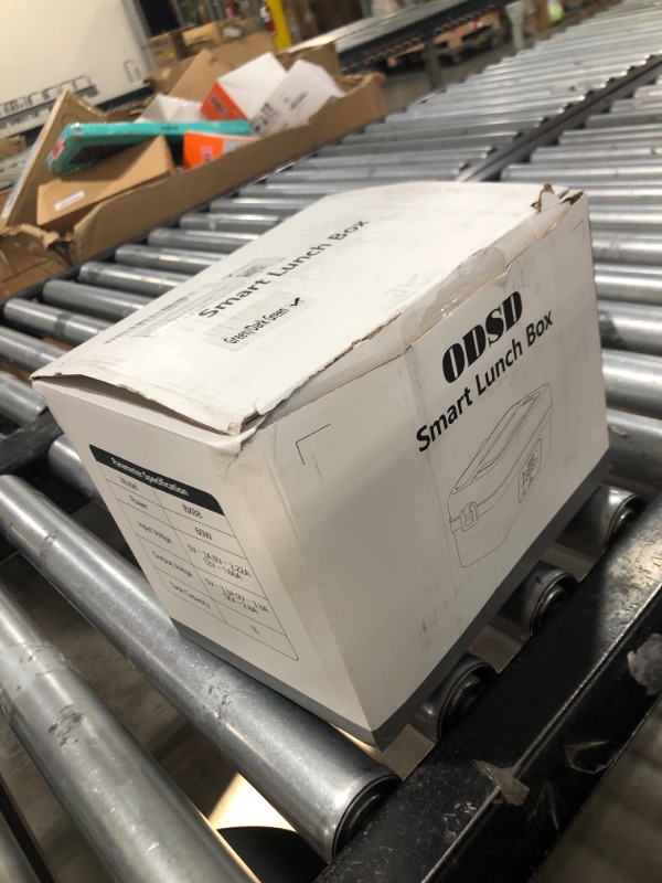 Photo 1 of ODSD Cordless Electric Lunch Box for Adults, 16000mAh Rechargeable Self-Heating Lunch Box Food Warmer with Timer & Adjustable Heating, 34oz/1L Container with Insulated Bag for Office Car Outdoor