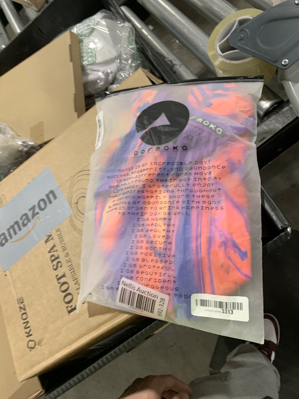 Photo 1 of aofmoka Neon Blacklight Bachelor Tie Dye Tee Glow in The Dark Ultraviolet Graphic Girls Boys Colorful Wave Festival Dance Street Pulse Vivid Spectrum Nightlife Artistic Radiant X Large T-Shirt