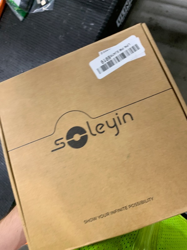 Photo 1 of SOLEYIN 3D Printer Filament 1.75mm Ultra PLA Filament High Speed 30-300mm/s Accuracy +/- 0.02mm, 1kg Spool (2.2lbs), Fit Most FDM 3D Printer, Soleyin by Creality Filament, PLA Black