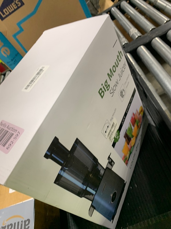 Photo 1 of Juicer Machines, ECOSELF 4.35" Large Feed Chute for Family Needs, Professional Hands Free Cold Press Juicer For Whole Fruits & Vegetables, Self Feeding for Juice Extractor Machine, Easy to Clean
