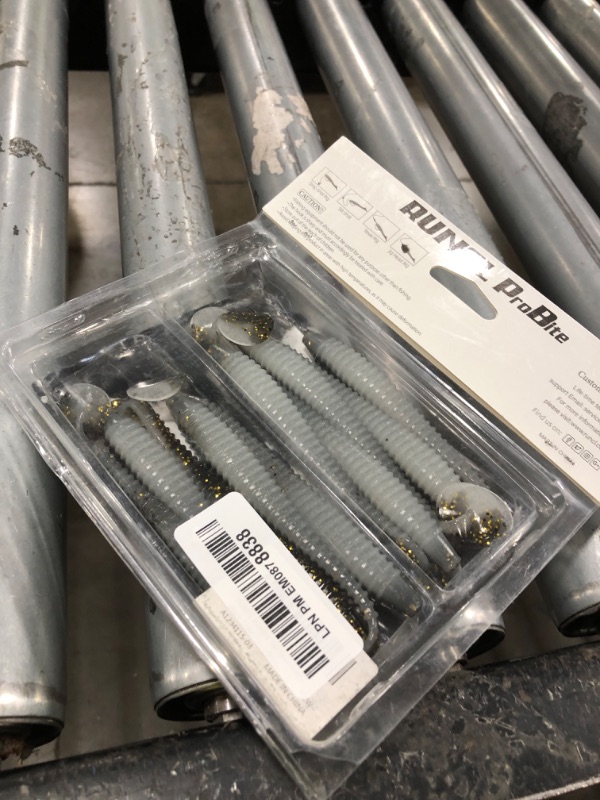 Photo 1 of RUNCL Swimbaits Paddle 10/20/30/40PCS, 5/4/3/2 Inchs Paddle Tail, Soft Lure for Trout Crappie Bass, Durable Plastic Bait Swimmer for Saltwater/Freshwater, Fishing Lover's Gift