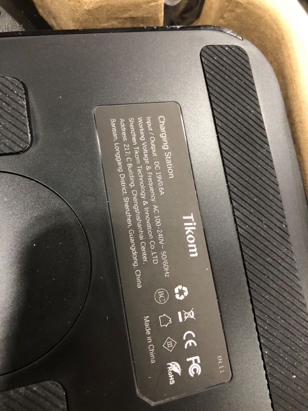 Photo 1 of Tikom Robot Vacuum and Mop Combo, 5000Pa Robotic Vacuum Cleaner, 150 Min Max, App & Remote Control, Ideal for Hard Floor, Carpet, Pet Hair, Self-Charge(G8000 Max)