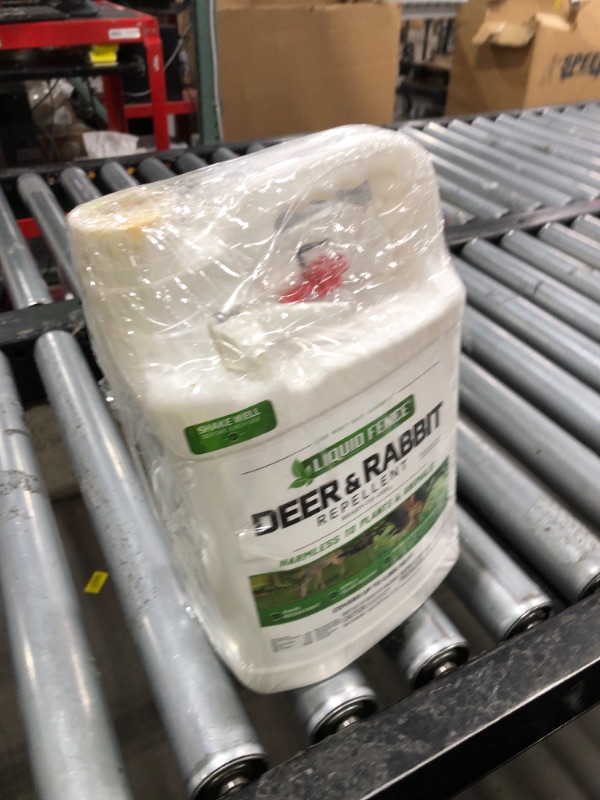 Photo 1 of Liquid Fence Deer And Rabbit Repellent Ready-To-Use, Apply Year-Round, 1 Gallon