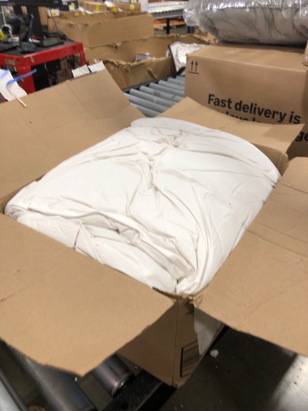Photo 1 of WENERSI Goose Feather Down Comforter Queen Size,100% Organic Cotton Duvet Insert,All-Season Luxury Duvet Insert with Baffle Box Design, 750+Fill Power Hotel Collection Bedding Comforter