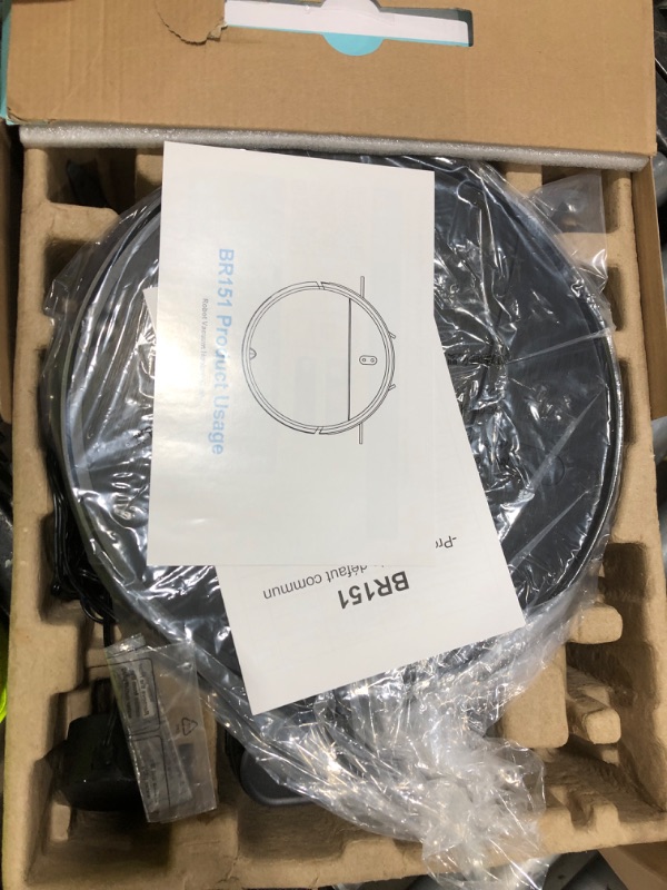 Photo 1 of Robot Vacuum and Mop Combo, 2 in 1 Mopping Robot Vacuum Cleaner with Schedule, Wi-Fi/Voice/App, Strong Suction, Easy of Use, Self-Charging Robotic Vacuum, Slim, Ideal for Hard Floor, Pet Hair, Carpet