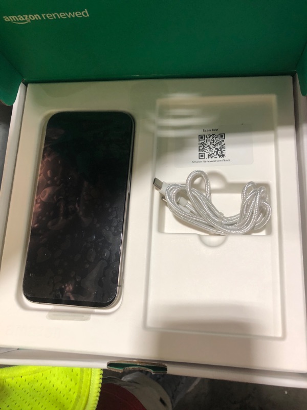 Photo 1 of Apple iPhone 15 Pro, 128GB, Natural Titanium - Unlocked (Renewed Premium)