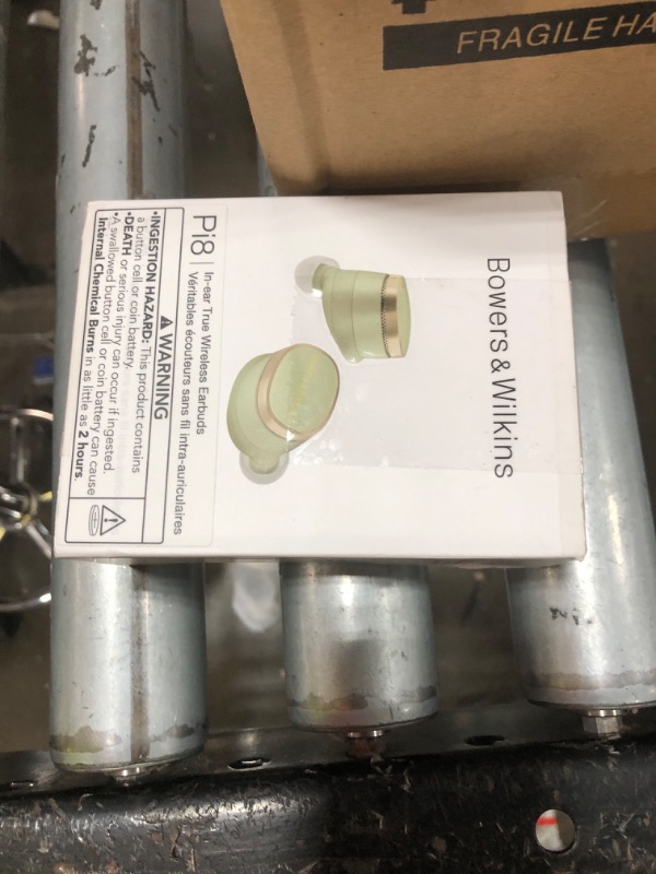 Photo 1 of Bowers & Wilkins Pi8 Wireless Earbuds (Jade Green), in-Ear Bluetooth Earphones with Qualcomm Chipset & aptX Lossless, Active Noise Cancelling Earbuds, 3 Built-in Mics, 15-Min Quick Charging