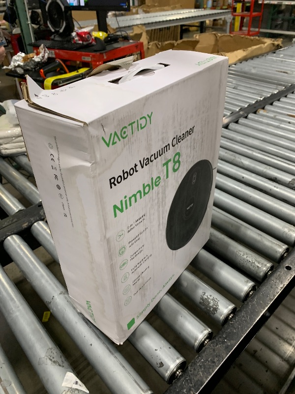 Photo 1 of Vexilar Robot Vacuum and Mop, 3000Pa Powerful Suction Robot Vacuum Cleaner with Self-Charging, Wi-Fi/App/Voice Control, Obstacle Avoidance, Slim Design, Ideal for Pet Hair, Hard Floor,Carpet (Medium)