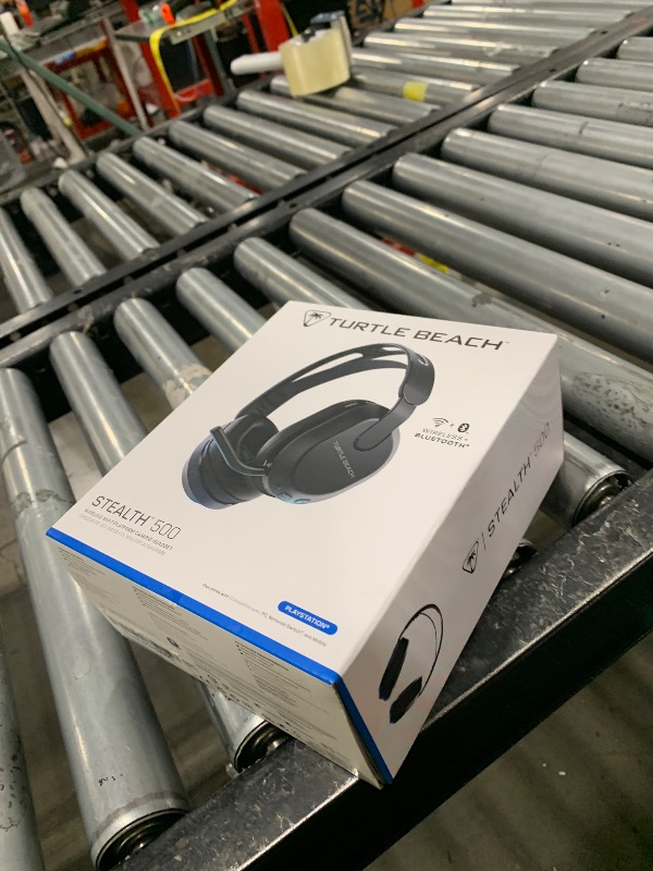 Photo 1 of Turtle Beach Stealth 500 Wireless Amplified Gaming Headset for PS5, PS4, PC, & Mobile – 40-Hr Battery, Bluetooth, Memory Foam Cushions, Flip-to-Mute Mic, EQ Presets, Companion App – Black