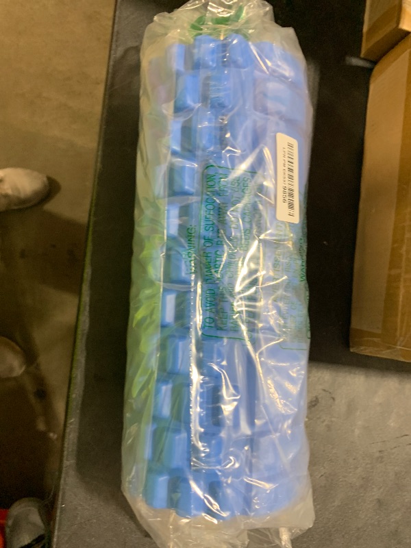 Photo 1 of RumbleRoller Basic Bumpy Foam Roller, Solid Core EVA Foam Roller with Grid/Bump Texture for Deep Tissue Massage and Self-Myofascial Release