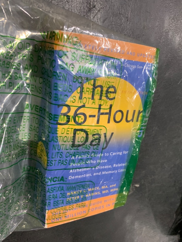 Photo 1 of THE 36-HOUR DAY: A FAMILY GUIDE TO CARING FOR PEOPLE WHO HAVE ALZHEIMERS DISEASE, RELATED DEMENTIAS, AND MEMORY LOSS BY NANCY L. MACE, MA, and PETER V. RABINS, MD, MPH