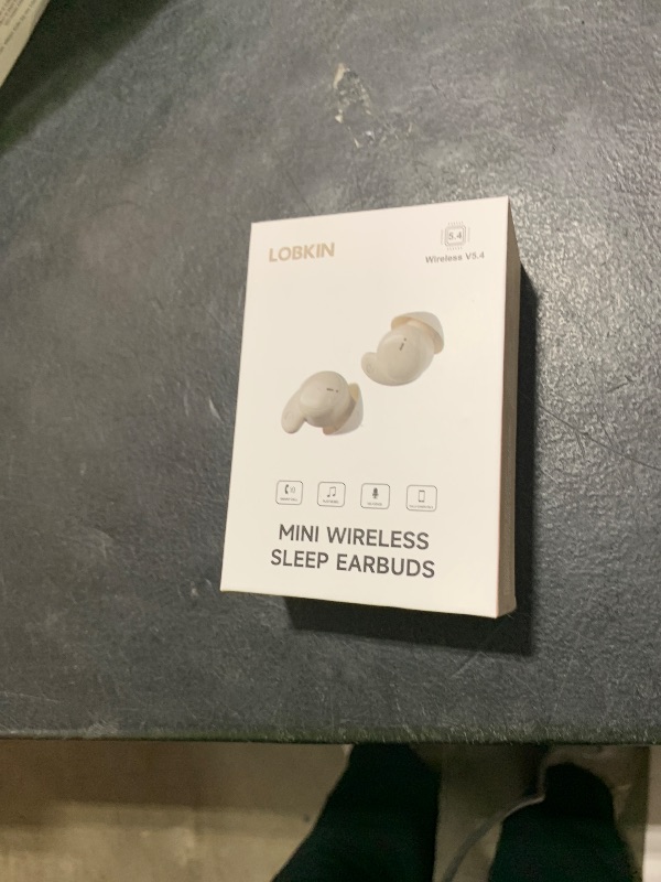 Photo 1 of LOBKIN Sleep Headphones,Wireless Bluetooth 5.4 Noise Blocking Sleeping Headphones,Sleep Earbuds for Side Sleepers in-Ear Soft Mini Invisible Buds for Sleeping Working