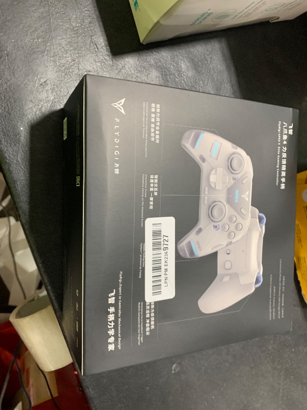Photo 1 of FLYDIGI APEX 4 Wireless PC Controller Forceflex Joystick Forceadapt Trigger 1000Hz Report Rate Full-Color LCD Display 1500mAh Battery Stereo Vibration PC/Switch/Switch2/TV/Android/Laptop