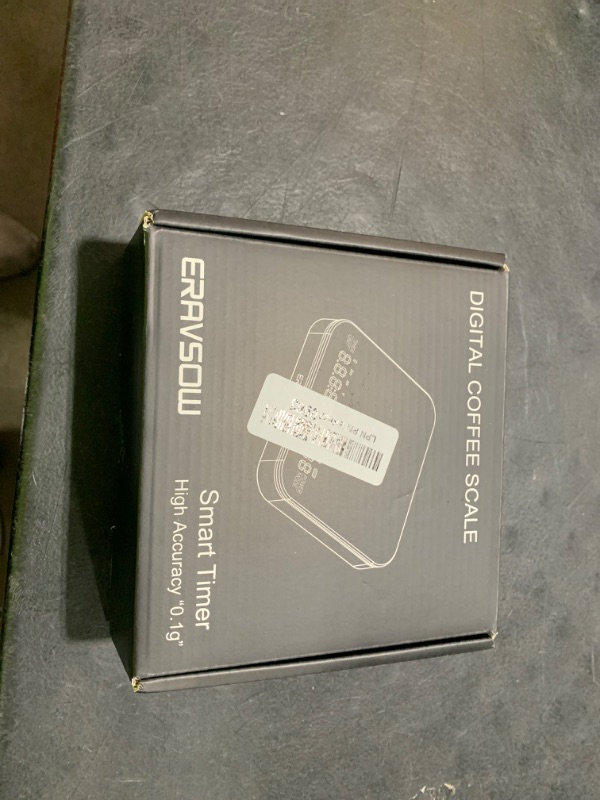Photo 1 of Mini Coffee Scale with Auto Timing, Rechargeable Espresso Scale with Timer, 2kg/0.1g High Precision Scale for Espresso and Pour-Over Coffee with Brewing Assist Modes