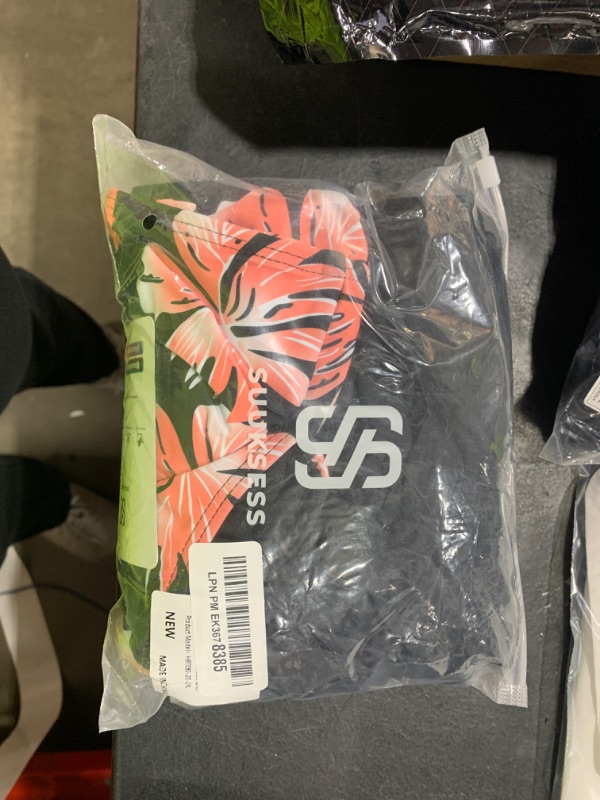 Photo 1 of SUUKSESS Women Ruffle High Waisted Tankini Swimsuits Slimming Tummy Control Bathing Suits 2 Piece (Retro Floral Black, 2XL)