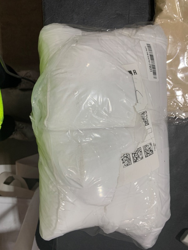 Photo 1 of BALAPET Body Pillow for Side Sleeper Back Sleeper, Roll Cylinder Pillow for Better Sleep Breathing (White, Standard Size)