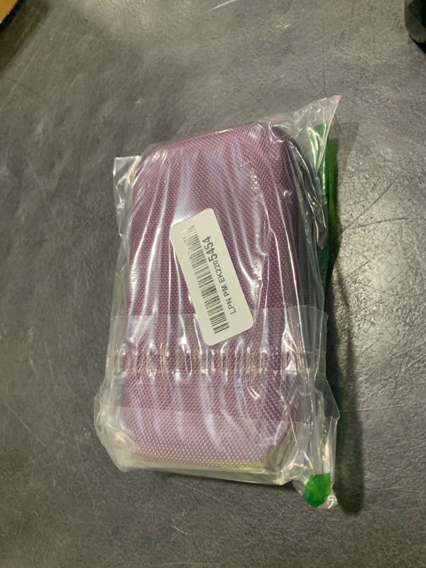 Photo 1 of Hard EVA Carrying Case - GLCON Protective Electronic EVA Storage Case for Power Bank, Charger, Earbuds, Cell Phone, Battery - Portable Small Travel Bag with Mesh Inner Pocket + Zipper Enclosure