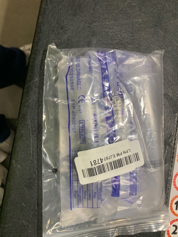 Photo 1 of 20ml Syringe for Liquid, Oral, Scientific Labs, Measurement, Dispensing, with Cap- 3 Pack 20ml Syringes
