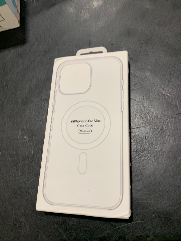 Photo 1 of Apple iPhone 16 Pro Max Clear Case with MagSafe and Camera Control: Lightweight Phone Case, Wireless Charging Compatible, Smooth Glossy Finish