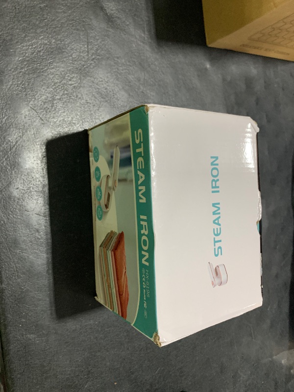 Photo 1 of Travel Steamer Iron for Clothes Mini - Portable Ironing Machine Travel Small Size Portable Steam Travel College Dorm Home Essentials Steamer for Clothes (Blue)