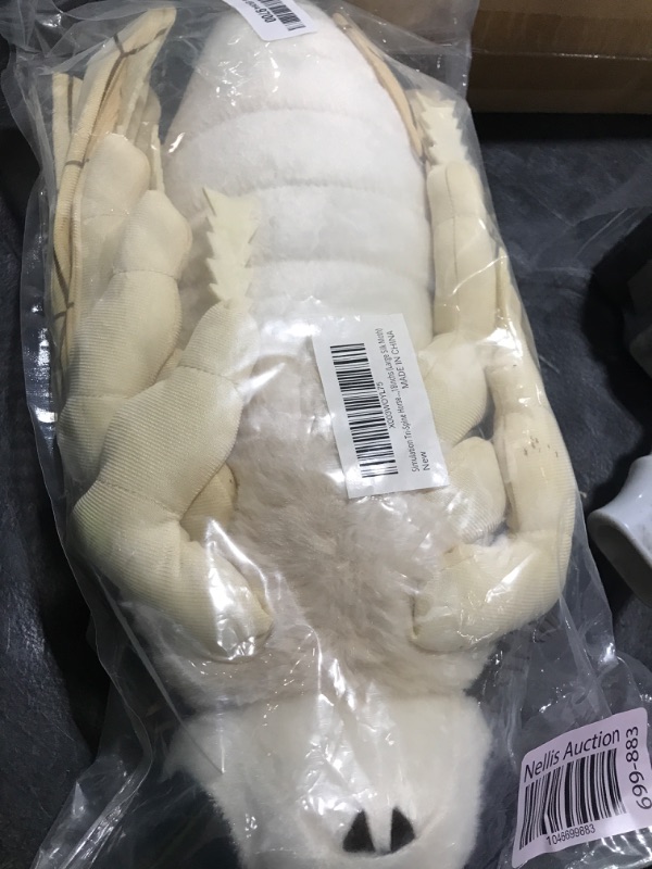 Photo 1 of ZHONGXIN MADE Large Silk Moth Plush Toy - Lifelike Silk Moth Stuffed Animals 16in, Realistic Soft Big Wings Moth Toys, Simulation Butterfly Plushie Model Toy, Unique Plush Gift Collection for Kids