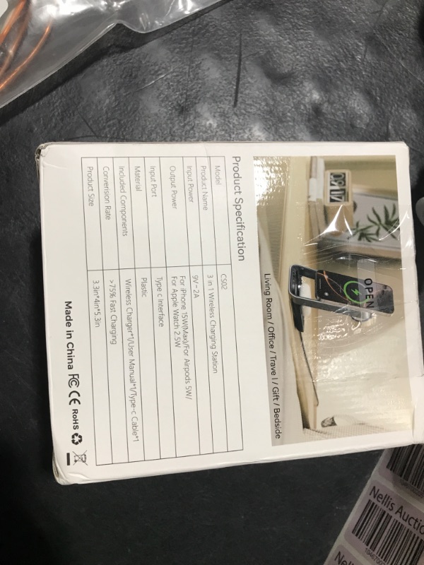 Photo 1 of apor 3 in 1 wireless charger