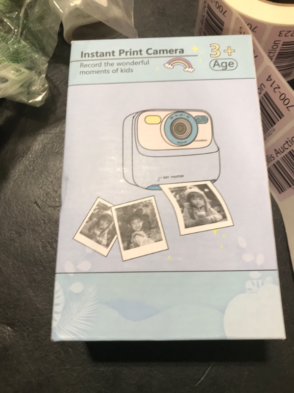 Photo 1 of Kids Instant Digital Cameras for Boys and Girls, 1080P HD Dual-Lens Selfie Digital Camera with Print Paper & 32G Card, Christmas Birthday Gifts Toys for Toddler and Teenagers Age 3-16 Years Old