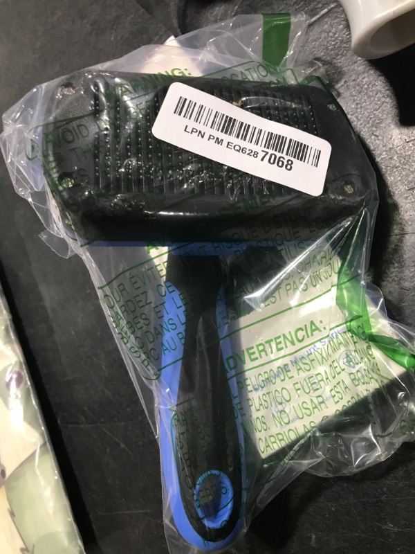 Photo 1 of Swihauk Self Cleaning Slicker Brush - Skin Friendly Deshedding Grooming Tool for Dogs & Cats, Suitable for Shedding & Haired Pets, with Pet Supplies Accessories, Blue