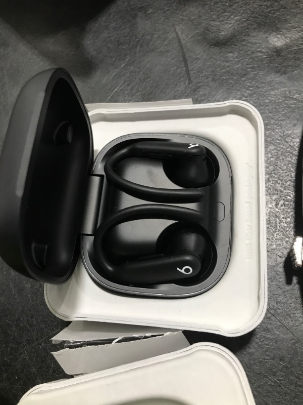 Photo 1 of Beats Powerbeats Pro 2 Wireless Bluetooth Earbuds - Noise Cancelling, Heart Rate Monitor, IPX4, Up to 45H Battery & Charging Case, Works with Apple & Android - Jet Black